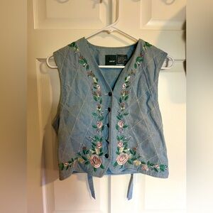 Floral Vest for Summer